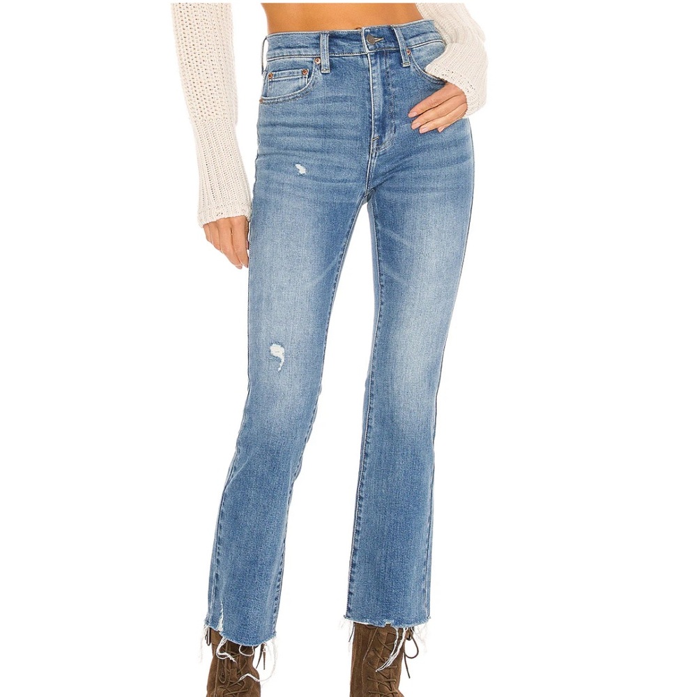 PISTOLA Lennon High Rise Cropped Boot Jeans in Zuma
